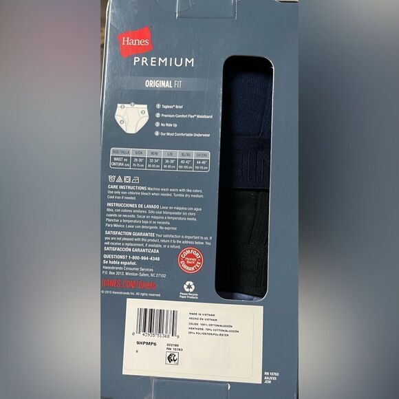 Hanes Premium Men's 3 pm Classic Briefs - Colors May Vary*** - Picture 2 of 2